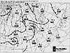 Exeter analysis chart for 1200 GMT on 9 August 2000: Courtesy Met Office via Georg M&uuml;ller at Top Karten