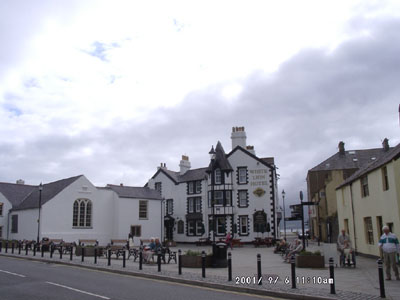 The sky beginning to clear at Beaumaris on 6 September 2001. Photo &copy; D Perkins