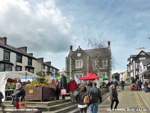 Part of the 700-y old Conwy Seed Fair.