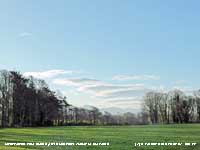 A fine morning with lenticular clouds to the south.