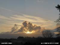 Sunrise over the Carneddau Mountains.