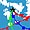 Backward trajectory analysis for air above Llansadwrn at 20 GMT on 25 February 2003.